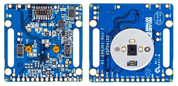 Wygląd płytki EVAL-ADPD4100Z-PPG firmy Analog Devices