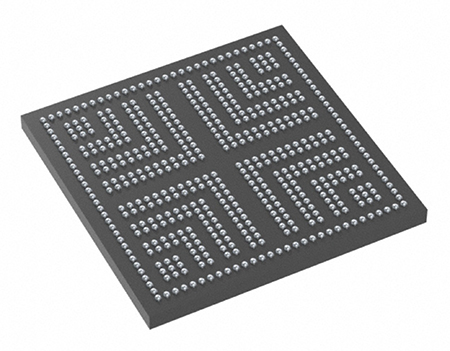 Ilustracja przedstawiająca urządzenie MPFS250T-1FCSG536T2 firmy Microchip do temperatur motoryzacyjnych