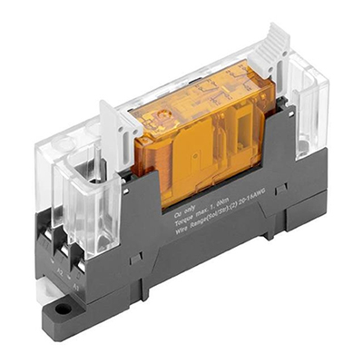 Ilustracja przedstawiająca moduł przekaźnikowy 2759070000 SAFESERIES firmy Weidmüller