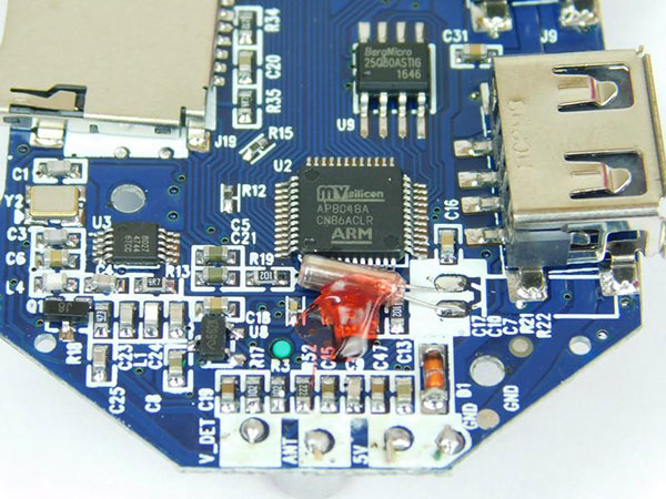 The main controller &ndash; the ARM AP8048A